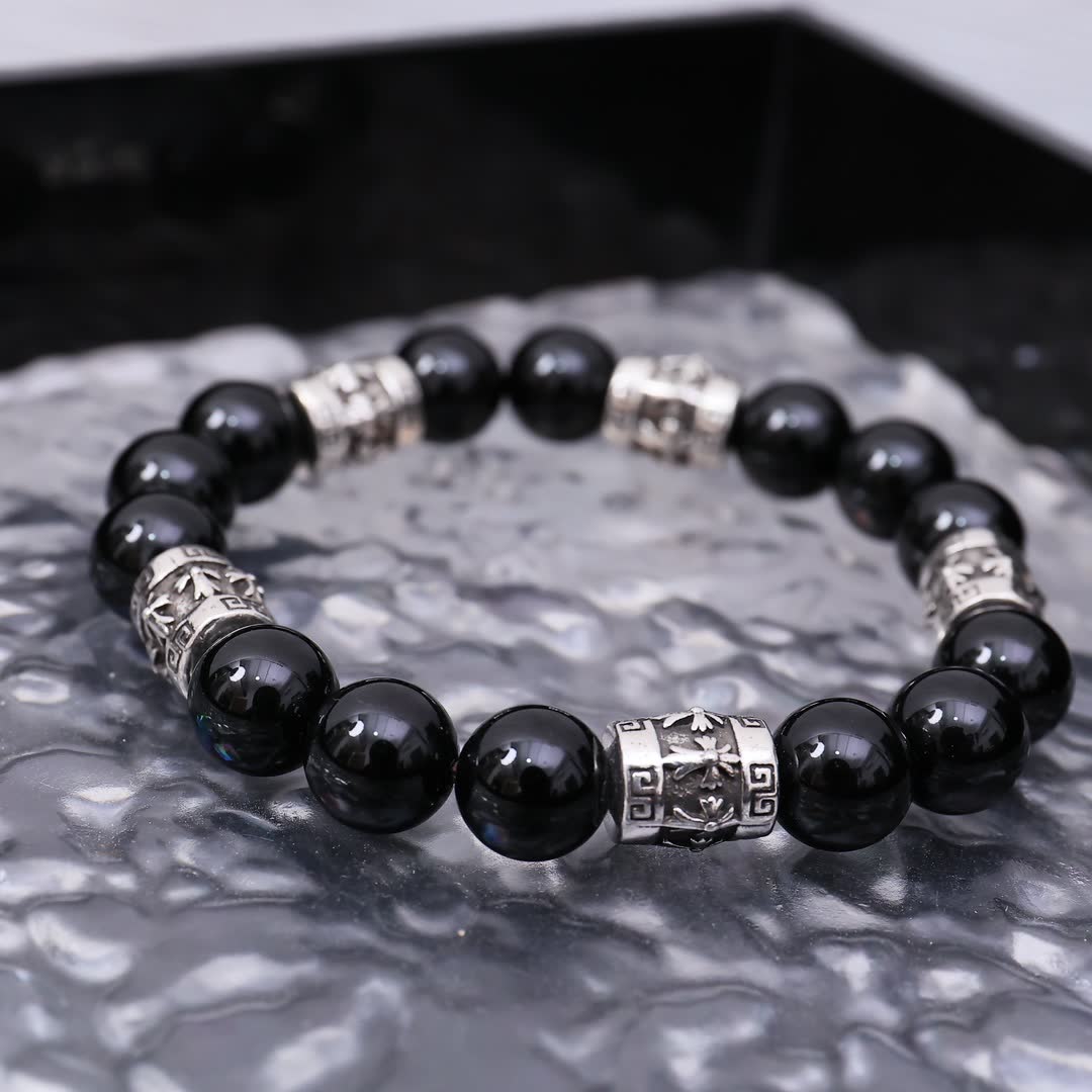 Chrome Hearts Scandinavian Design Beaded Bracelet Set